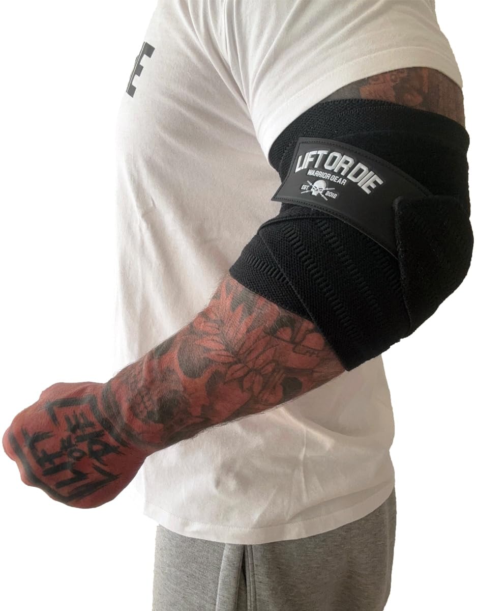 WARRIOR POWERLIFTING GEAR Elbow Wraps - Fasce per gomiti