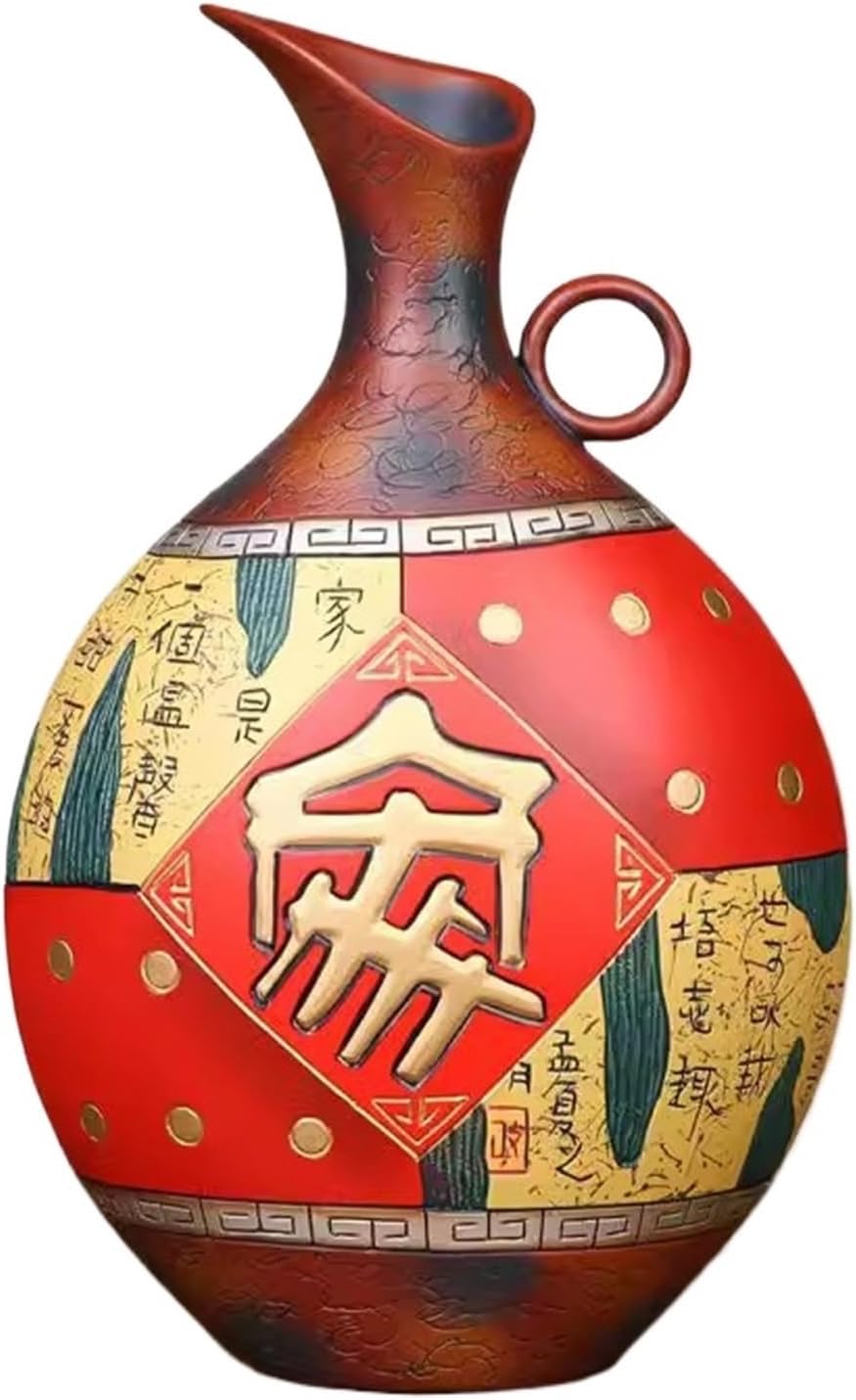 花瓶緒方松右衛門染付壷巴型花瓶夕梅有田焼浮彫在