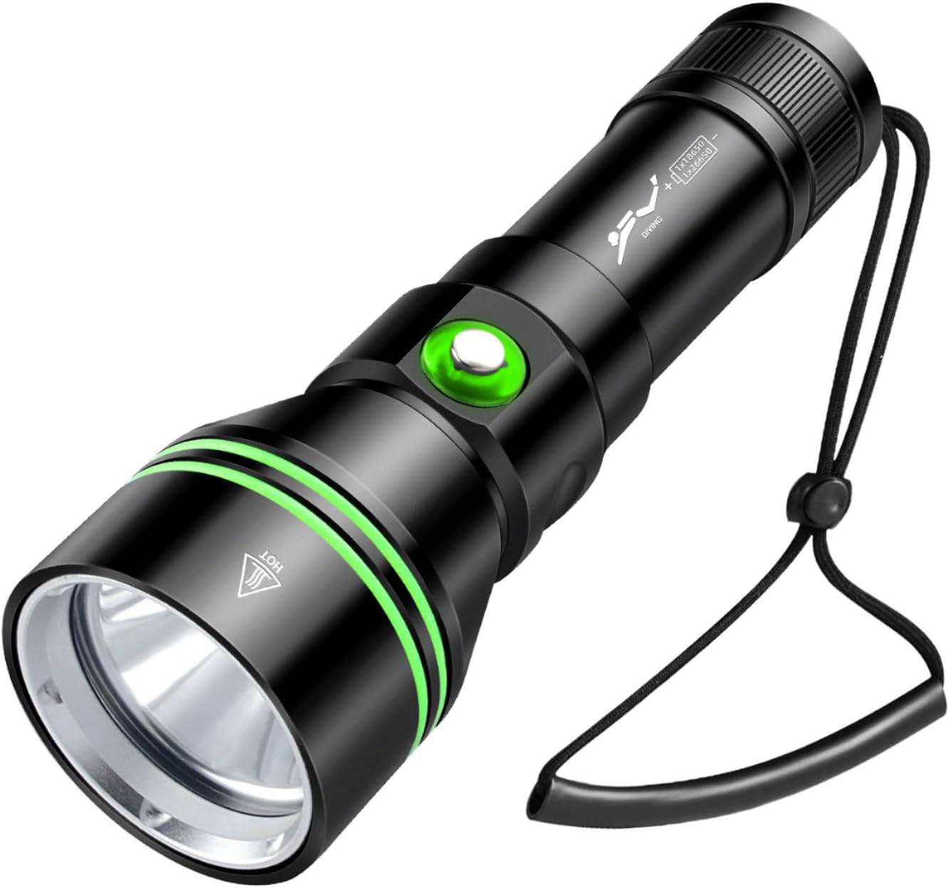 Rechargeable LED Flashlight Strong Light Long-Range Beam Durable Portable Design for Outdoor Household Use USB Charging