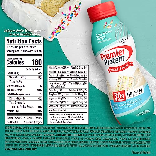 Premier Protein Shake Cake Batter 12-Pack