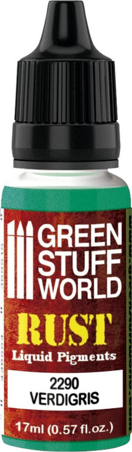 Green Stuff World Verdigris Liquid Pigments 17Ml