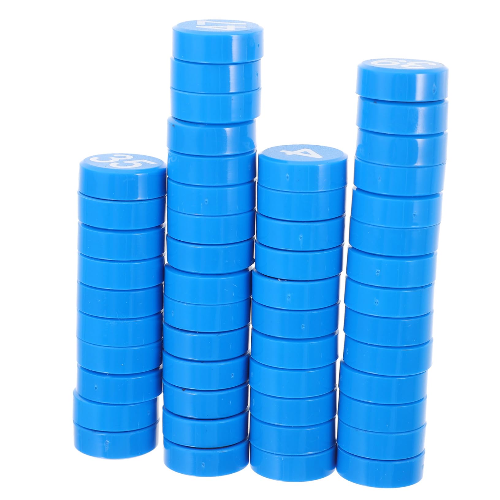 DOITOOL 50 Stück Teiliges Magnet Bunten Zahlen von Kreative Kühlschrankmagnet Aufkleber für Mathe lernspiele Magnetische Zahlenaufkleber für Whiteboard und Kühlschrank Langlebig und