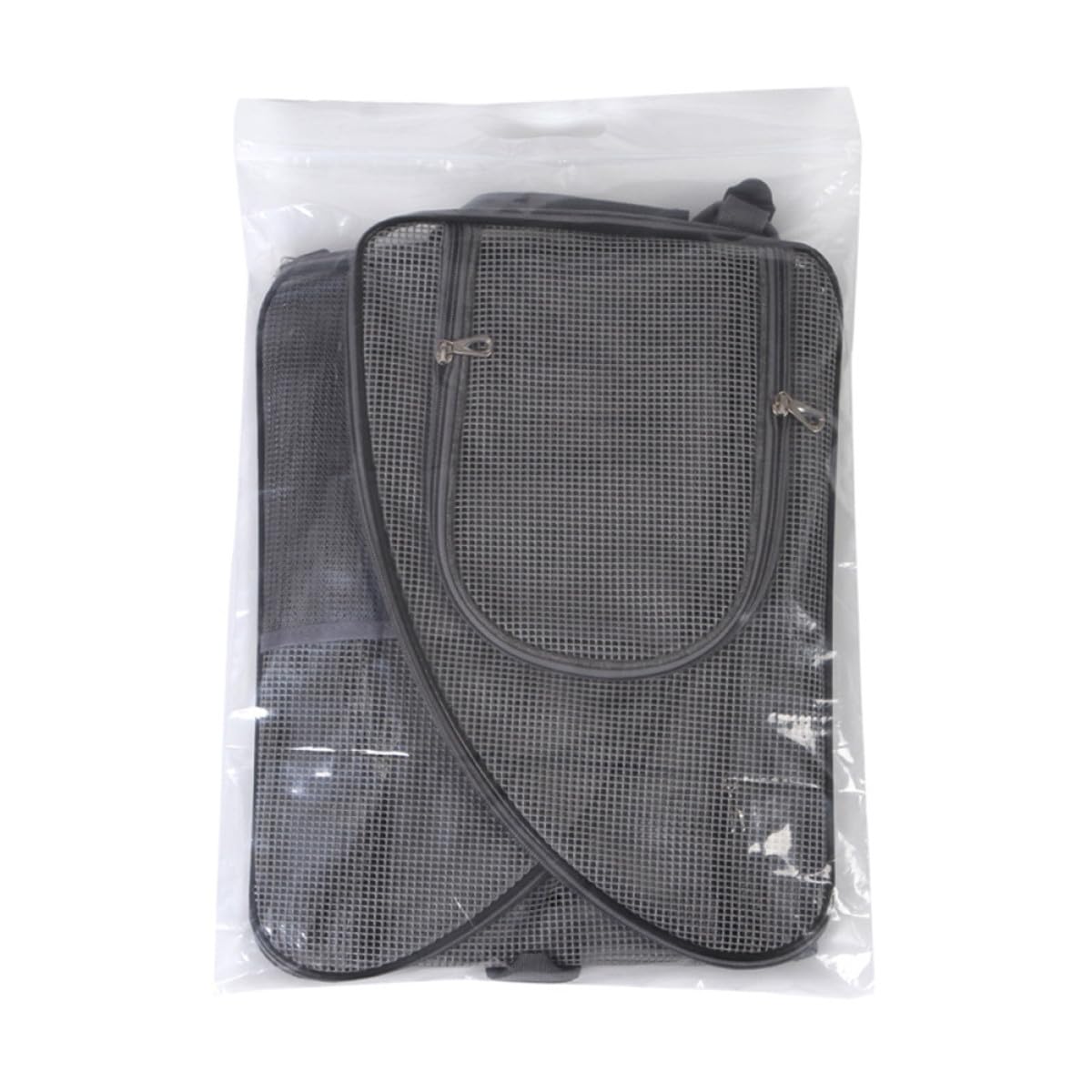 PRETYZOOM Mochila de Malla Transpirable para Mascotas, Bolsa Portátil para Gatos y Perros, Ligera, al Hombro, para Excursiones