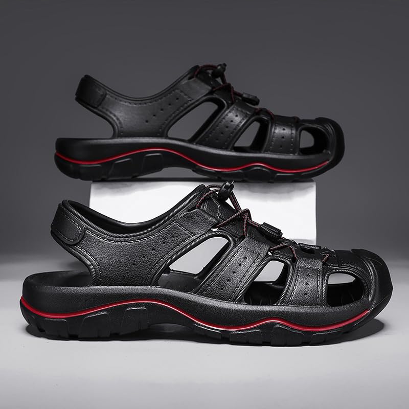 Summer men's shoes, outdoor sandals, anti slip hiking shoes, casual beach wading shoes4