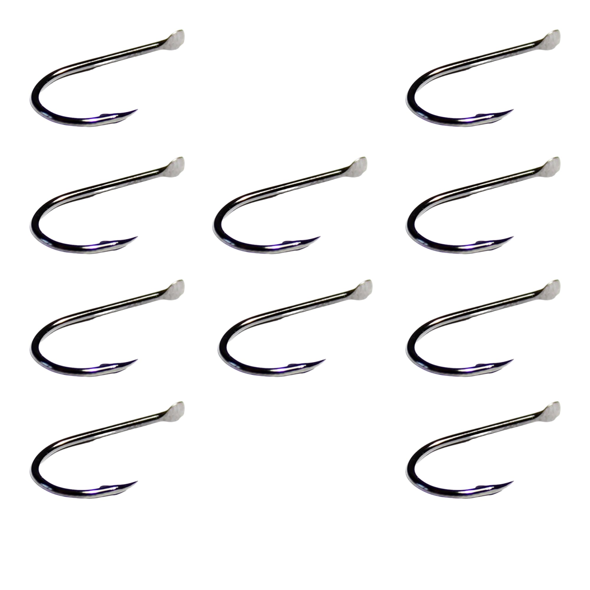 PRO FILSTAR Fishing Hook Set including Leader 10 Pieces, N8, Tied Hooks with Mono Fishing Line 50 cm, Diameter 0.16 mm - Image 4