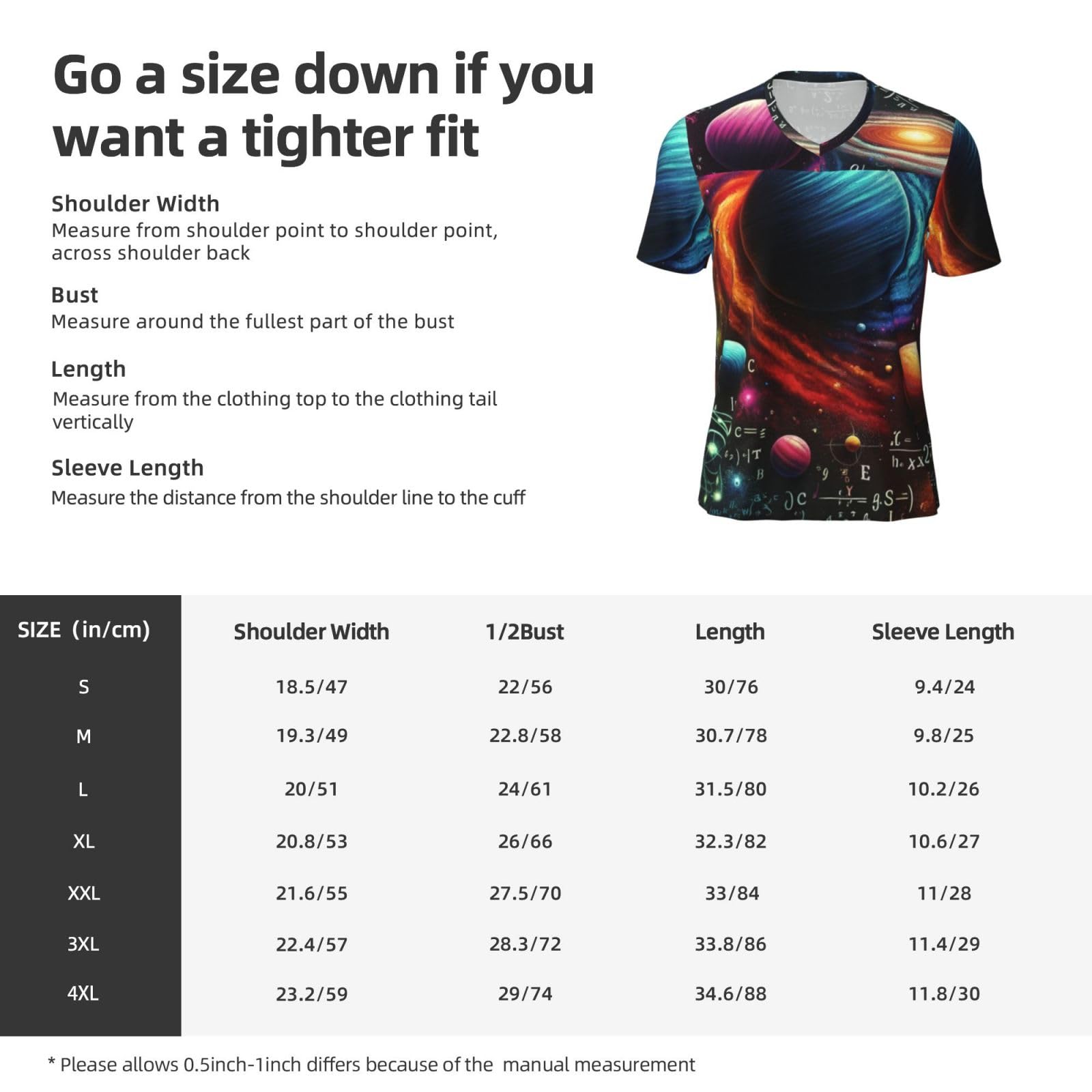 Stylish Athletic Sports Jersey Math-Planets Men's Rugby Jersey Small Black