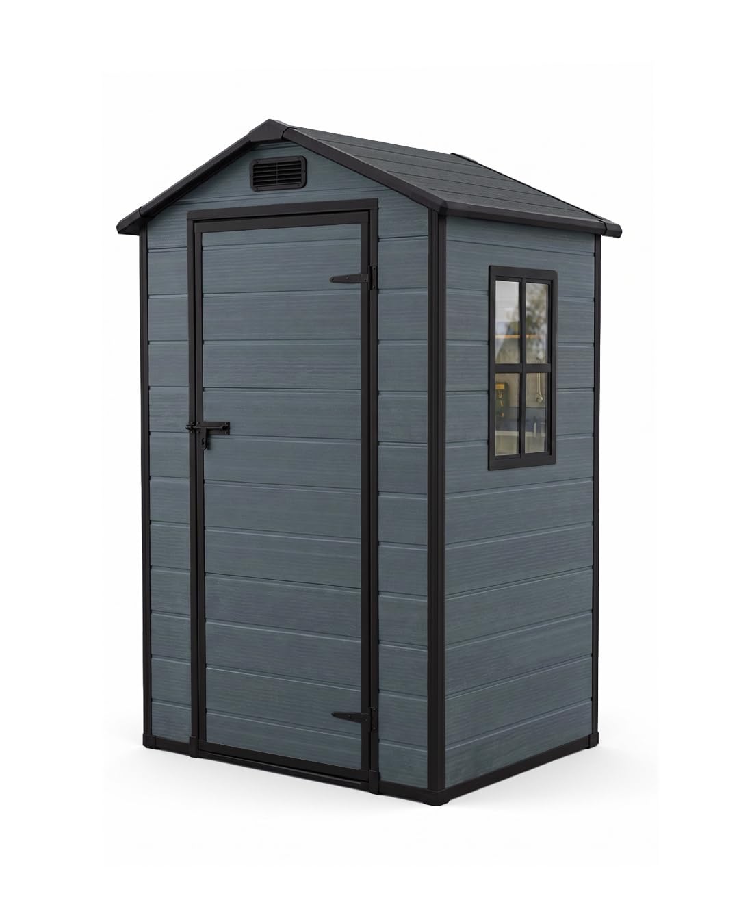 Gerätehaus Velo 103x202x134cm, UV- und frostbeständig, wasserdicht, Anthrazit