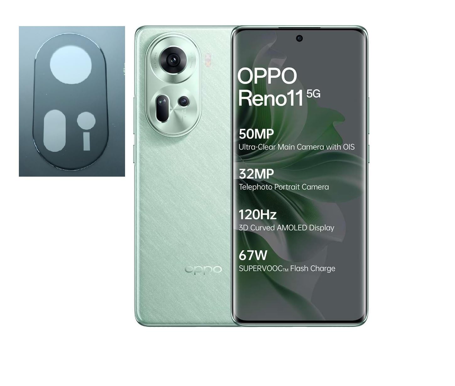 ZARALA Camera Lens Protector | OPPO Reno 11 5G | Back Camera Glass | 9H Hardness | With Easy Installation Kit (Pack of 1) (B0CYHFLD81) Amazon Price History, Amazon Price Tracker