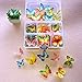 JAWSEU 100/360pcs Mariposa Comestible, Adorno Comestible para Tartas, Cupcake Toppers Decoración Creativa de Postre Papel Glutinoso, Decoración para Bodas Cumpleaños