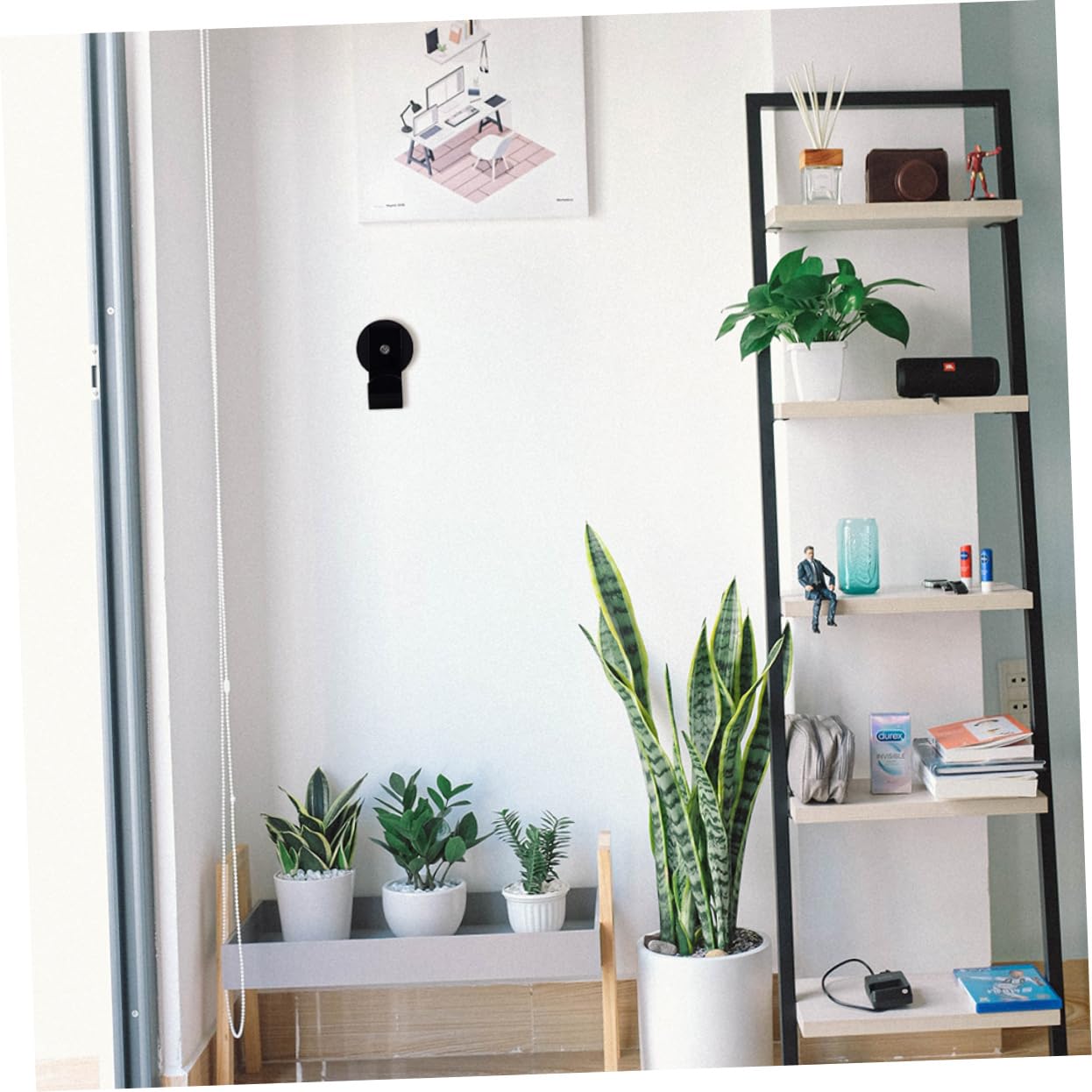 DOITOOL 6piezas Gancho Magnético Para Decoración De Puerta Soporte Sin Daños Para Colgar Wreaths y Accesorios De Baño Diseño Elegante y Duradero