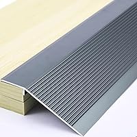 Vista 9 de Tira de transición de umbral, tiras de cubierta de suelo, tira de transición de piso de 36 pulgadas, tira de cubierta de espacio