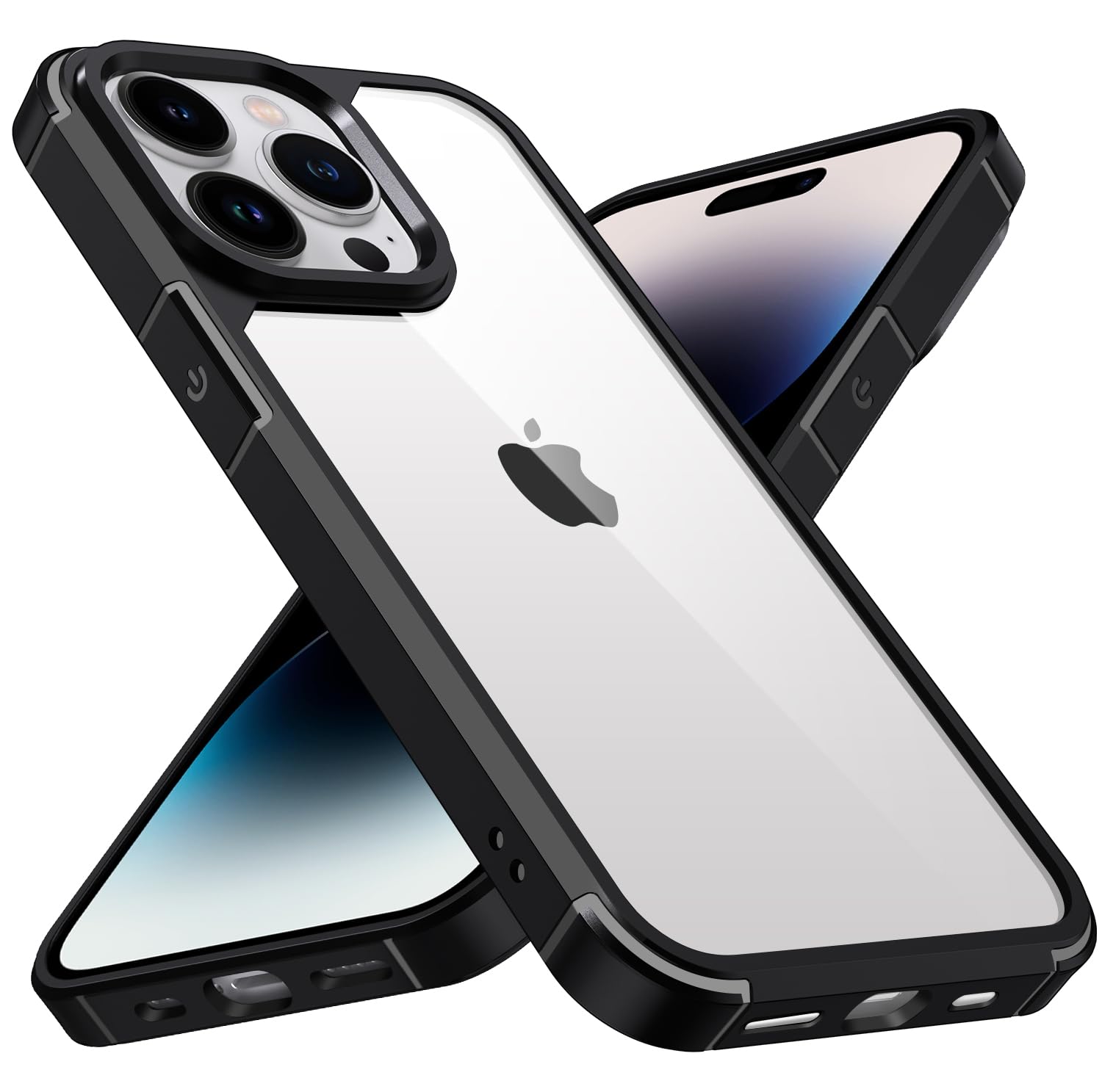 Ivoler Klare Hülle Für IPhone 16 (6,1 Zoll) – Stoßfest, Vergilbungsfrei & Transparent In Rosa