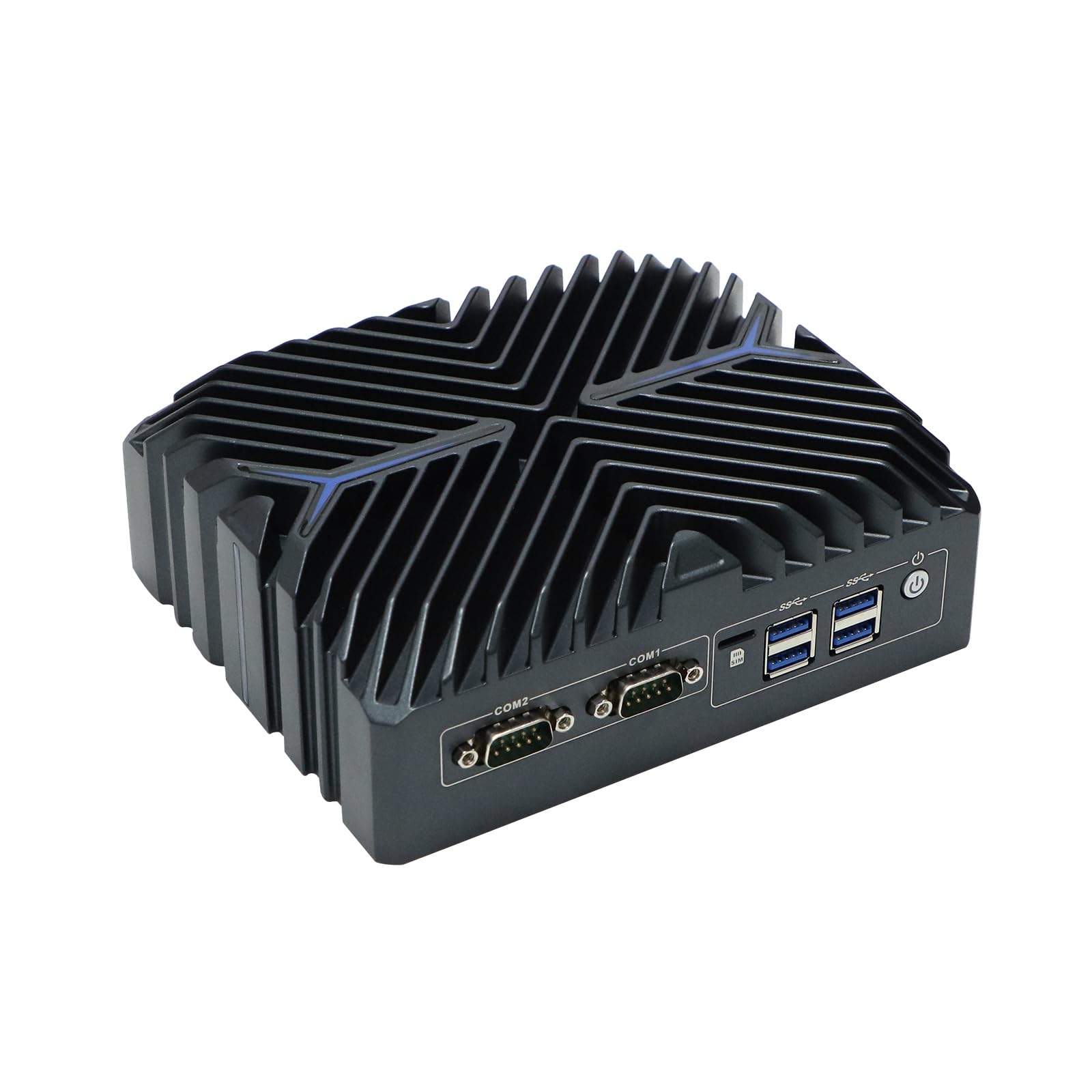 Fanless Micro Firewall Appliance, Mini PC, PFSense, Mikrotik, OPNsense, VPN, Router PC, I3 1215U, RX16, 3 x 2.5GbE LAN, 3 x HDMI, 2 x COM, SIM Slot, TPM2.0, 8G RAM, 128G SSD