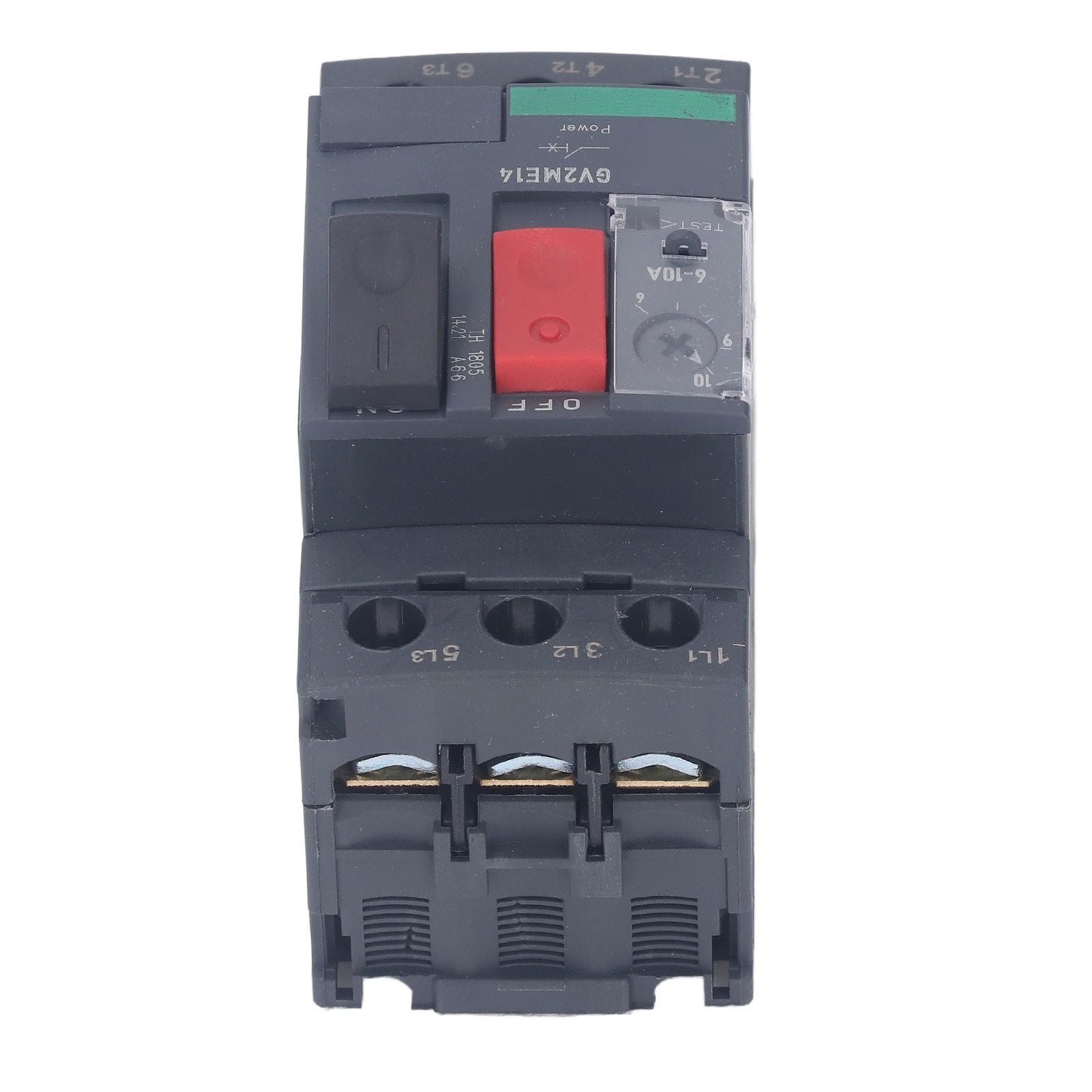 Disyuntor Magnético Térmico del Motor para Protección del Motor AC690V, Funcionamiento Estable y Seguro para Uso Industrial (GV2-ME14 6-10A)