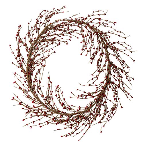 NeoLartes 6ft Red Pip Berry Garland for Christmas Craft Decor or Celebrations Embellishing