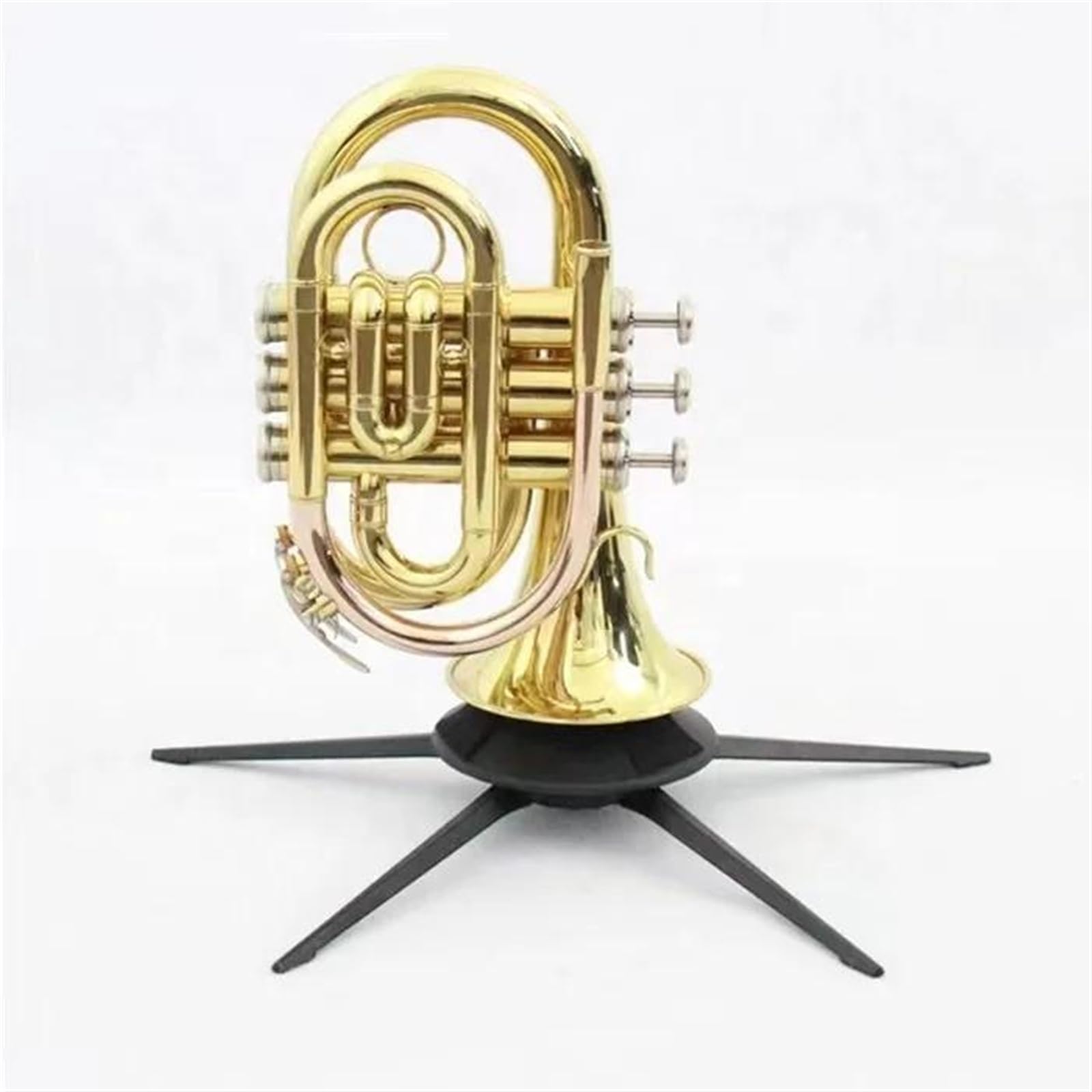 Trąbki Profesjonalna Trąbka Instrument Trąbkowy Dobrej Jakości Trąbka Kieszonkowa Lakierowana Na Złoto Instrumenty Muzyczne Ze Stali Nierdzewnej