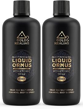 Liquid Ormus 200ml 70% Monatomic Gold, 30% Magnesium, Mana, Mufkutz, Orbitally Rearranged Monoatomic Elements for Mind, Brain, Body & Spirit