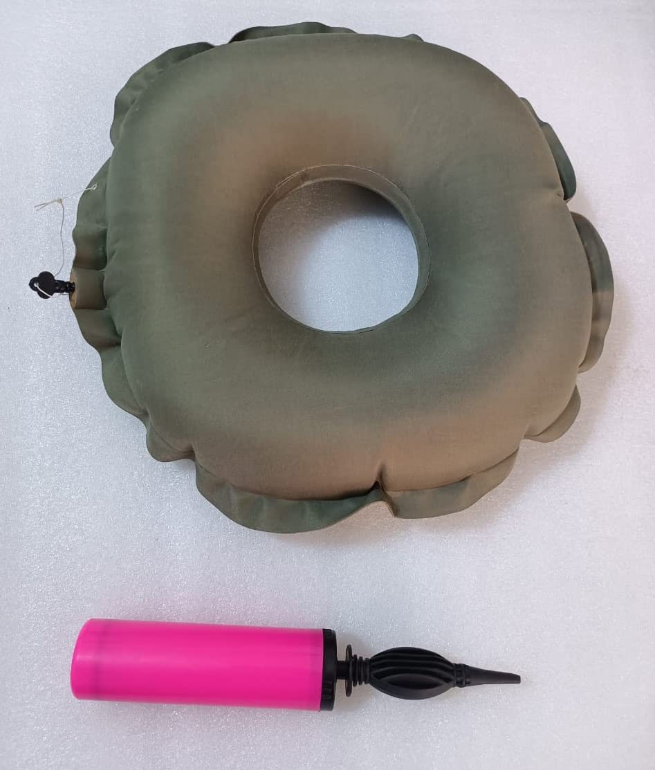 Donut Pillow for Tailbone Pain Relief and Hemorrhoids, Donut Cushion for Postpartum Pregnancy and After Surgery Sitting Relief, Suitable for Men and Women at Home & Office Chairs (50 CM) (B0C6V4TJVG) Amazon Price History, Amazon Price Tracker