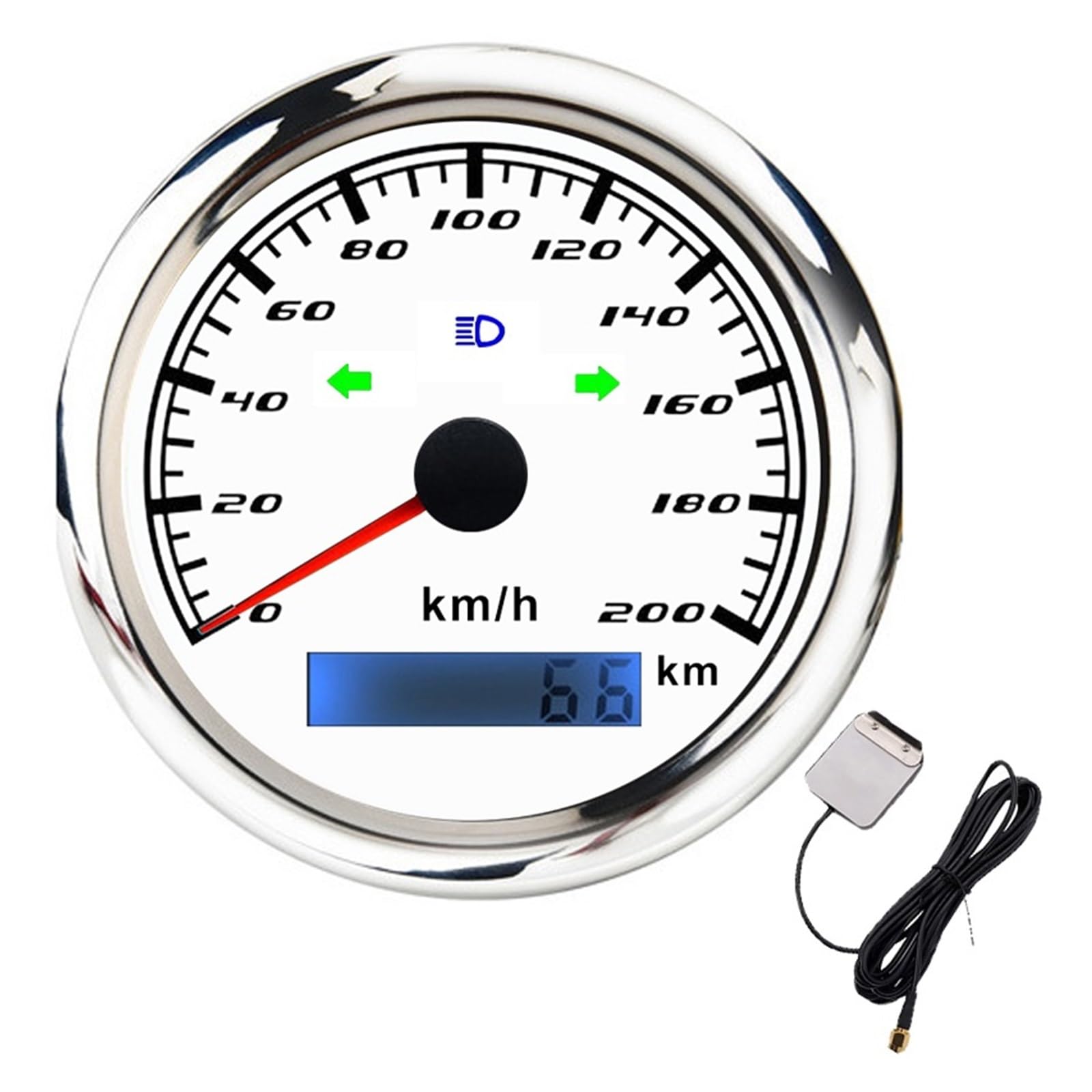 Amazon.co.jp: スピードメーター 200 キロ/h GPS スピードメーター 120