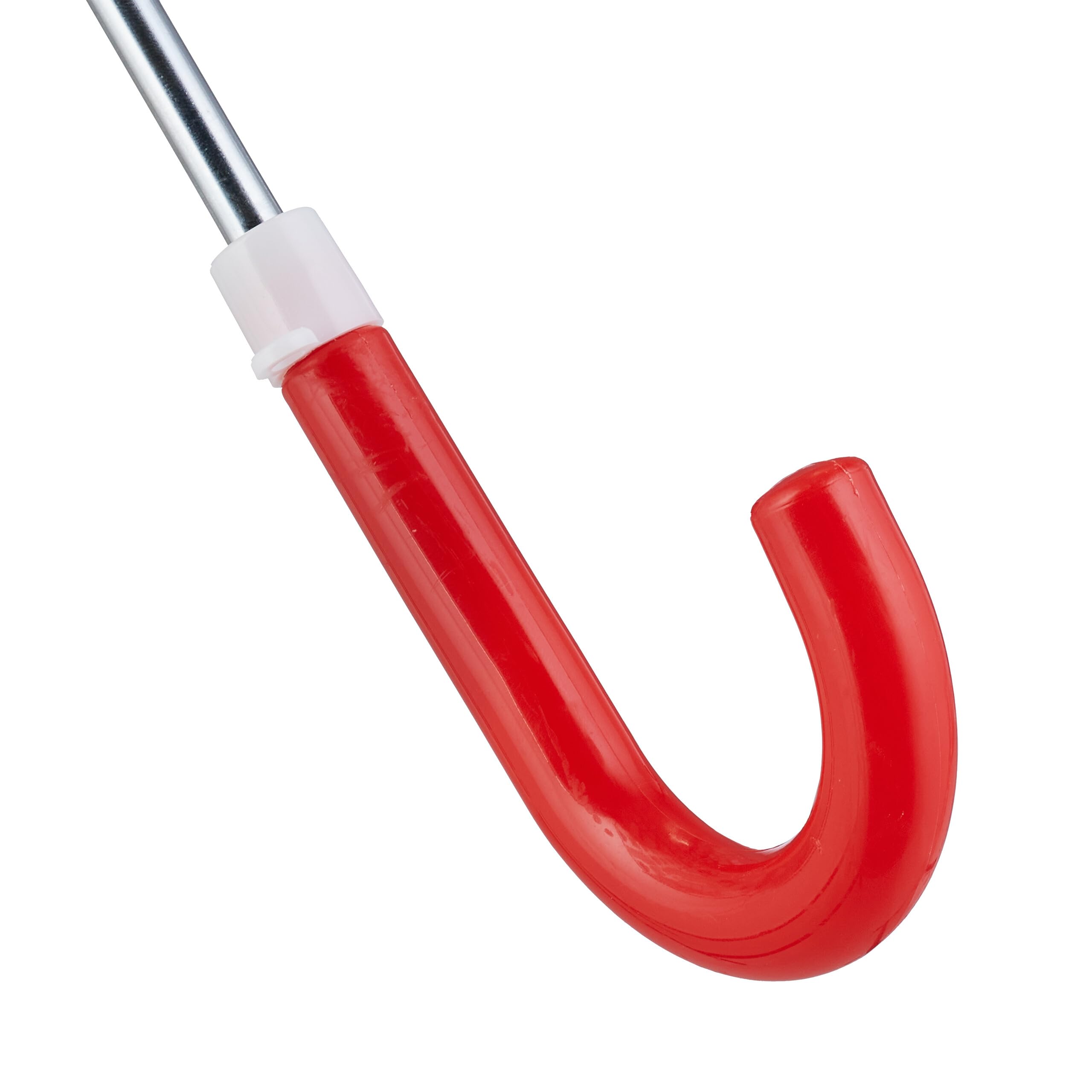 Relaxdays Ombrello per Bambini, Design Macchine, Ombrellino Parapioggia con Bastone Bimbi, Ø 73 cm, Colorato Trasparente