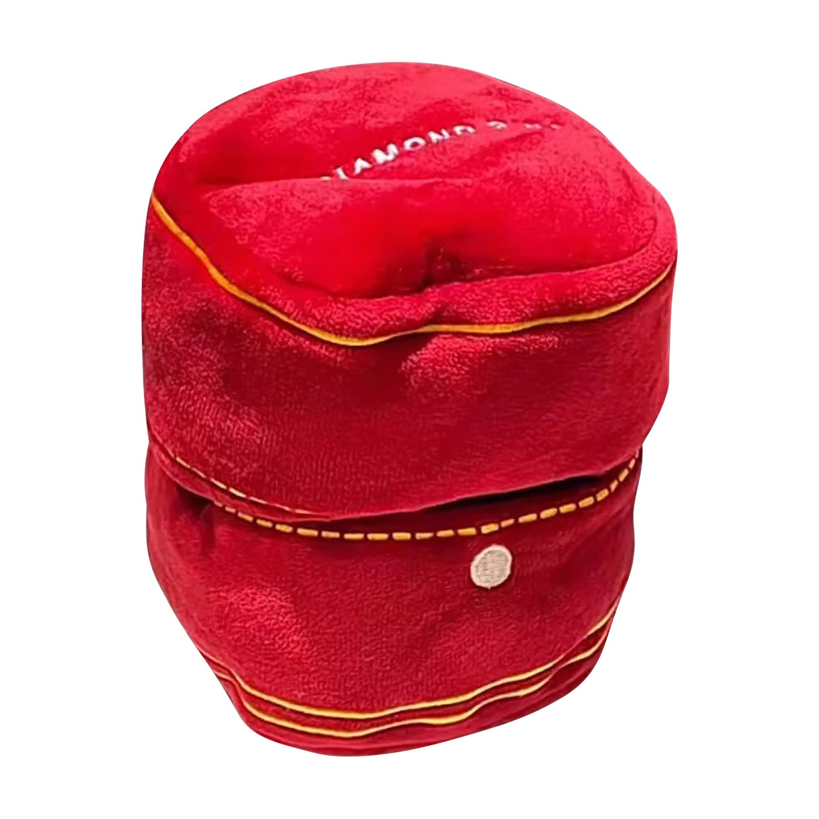 Fren Ring Box Plush Toy, Machine Washable Love Ring Case Stuffed for Anniversaries