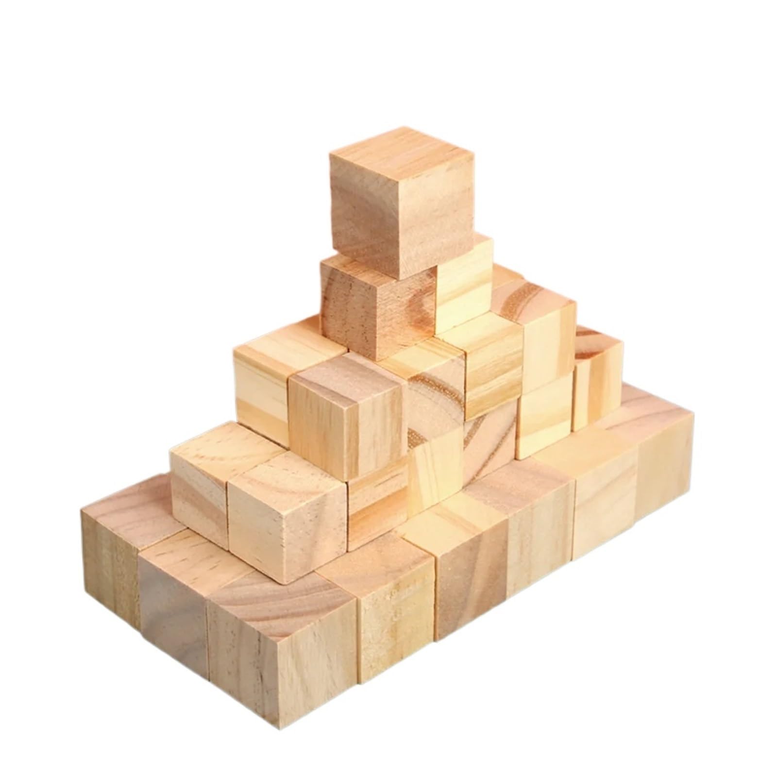 200 cubos de madera 10 mm for construir modelos bricolaje, decoración del hogar, material artístico o piezas didácticas Para Manualidades