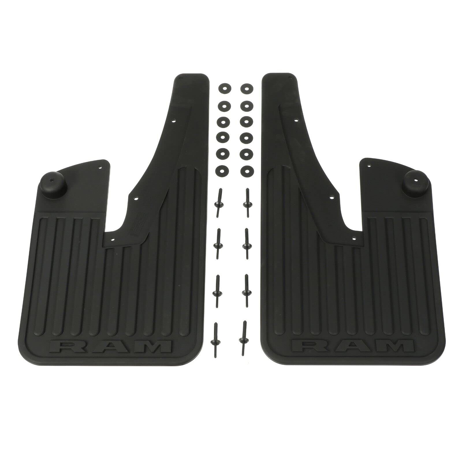 Amazon.com: Mopar 82215930AB Front Heavy Duty Rubber Splash Guards