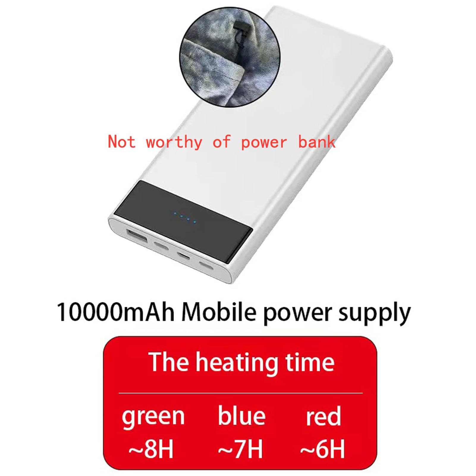 Manta Electrica, Manta Eléctrica USB, Temperatura Ajustable De 3 Niveles, 150 X 80 Cm Chal Calentado Para El Hogar Y La Oficina, Lavable A Máquina, Adecuada Para El Hogar, Oficina, Exterior