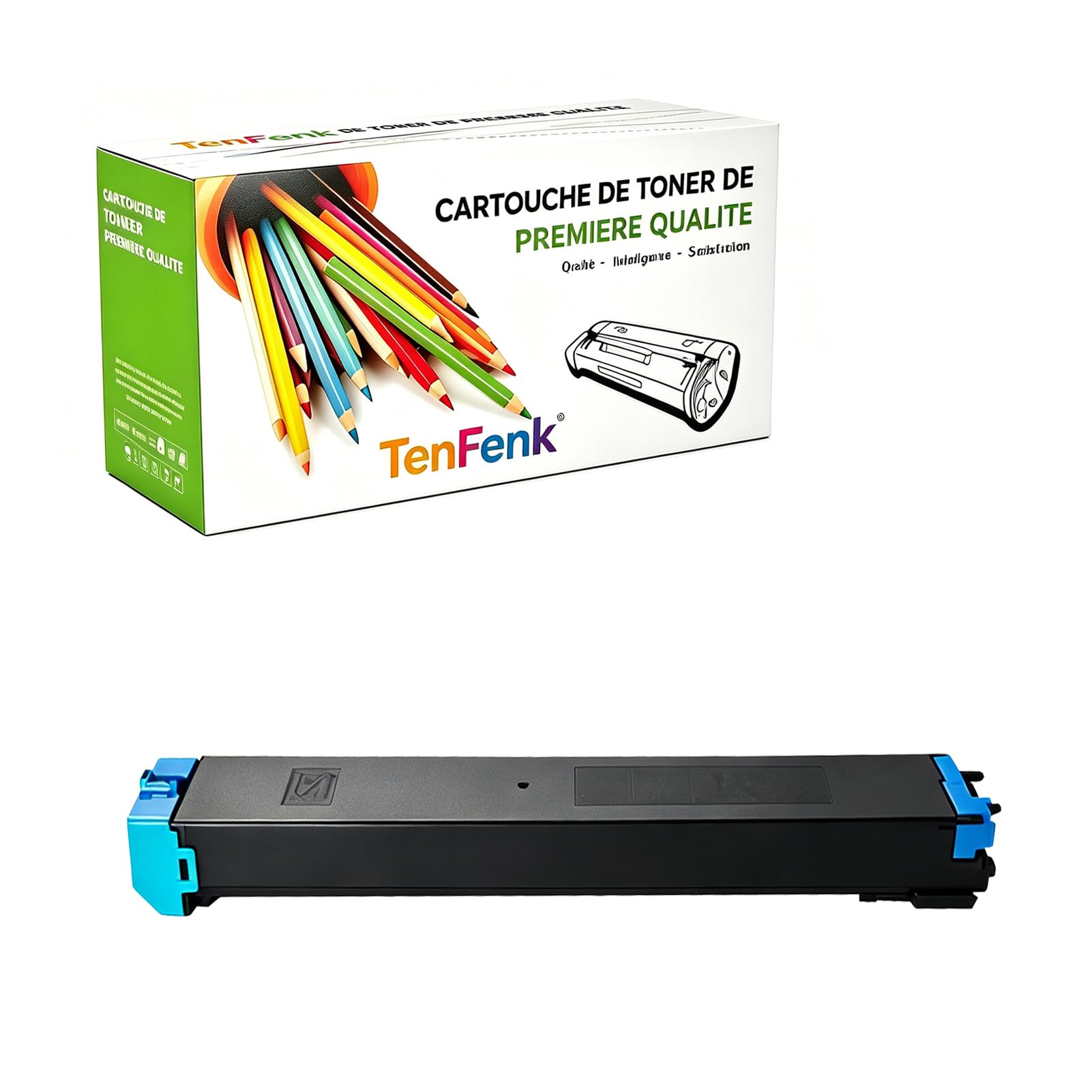 Cartouche toner cyan compatible Sharp BP-GT30 BP-30C25 BP-C2521R - 7