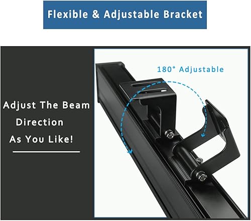 Miniatura 2 de Luces LED de arandela de pared mejoradas con gran angular de 10 x 60°, luz de pared de 36 W 5000 K, IP65 impermeable para interiores y exteriores,