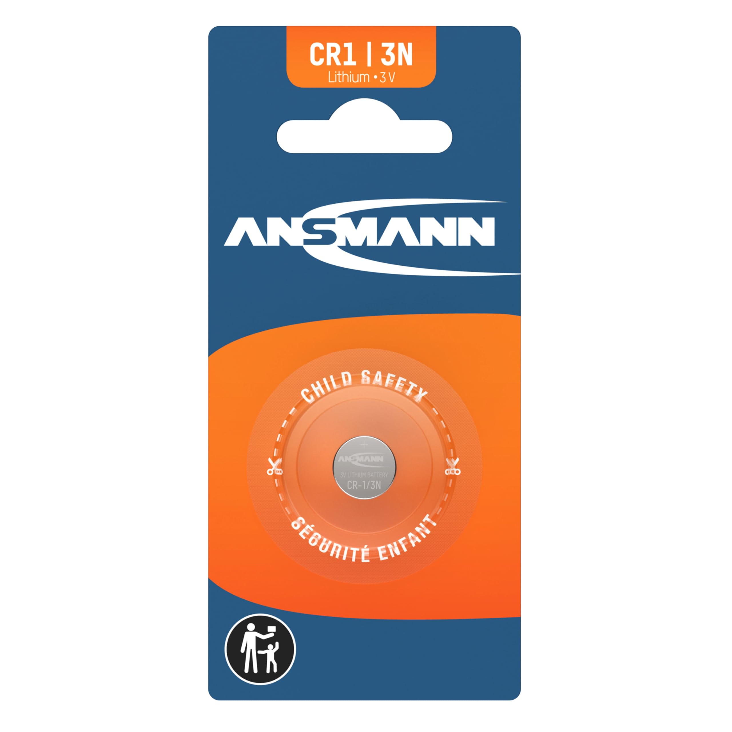 Ansmann Cr 1/3N - Lithium 3V Pack Of Size 1 1516-0097