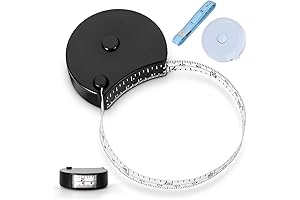 Retractable Measuring Tapes for Body Measurements with Lock Pin