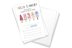Ice Cream Birthday Invitations for Kids Ice Cream Boy Party