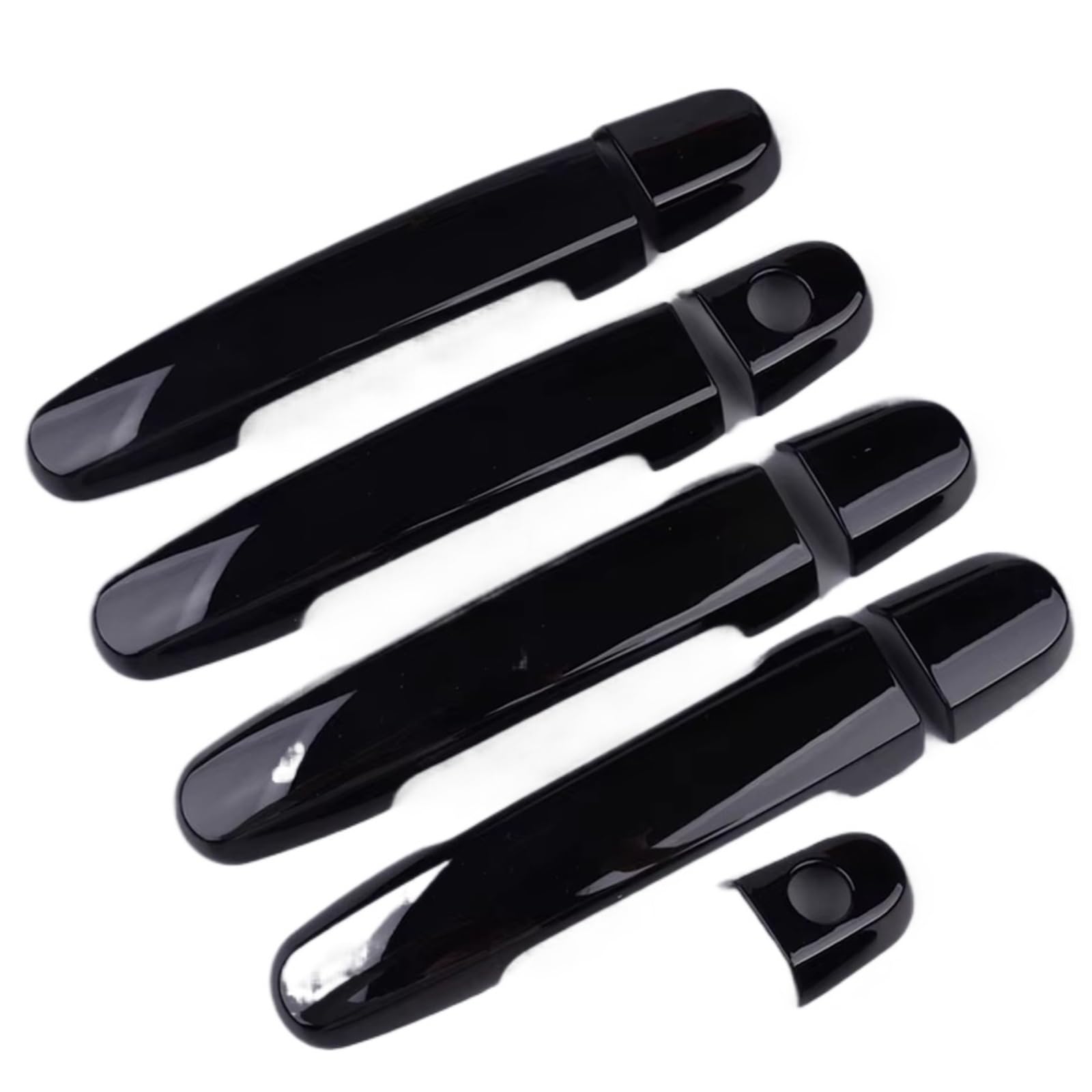 TRGDFDAA Door Handle Trims Covers Compatible with Toyota for Yaris Hatchback 2007 2008 2009 2010 2011 Car Door Handle Cover Trim Molding Kit Exterior Decoration