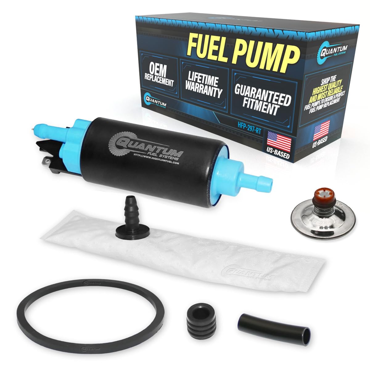 HFP-297-RT Arc F5 / F6 / F8 / M 800 / M 8000 / Thundercat/Wildcat/XF 800 / Z1 Turbo/ZR 4000 / ZR 8000 2010-2020 Motoneige Pompe à Carburant avec Kit d'Installation Amélioré
