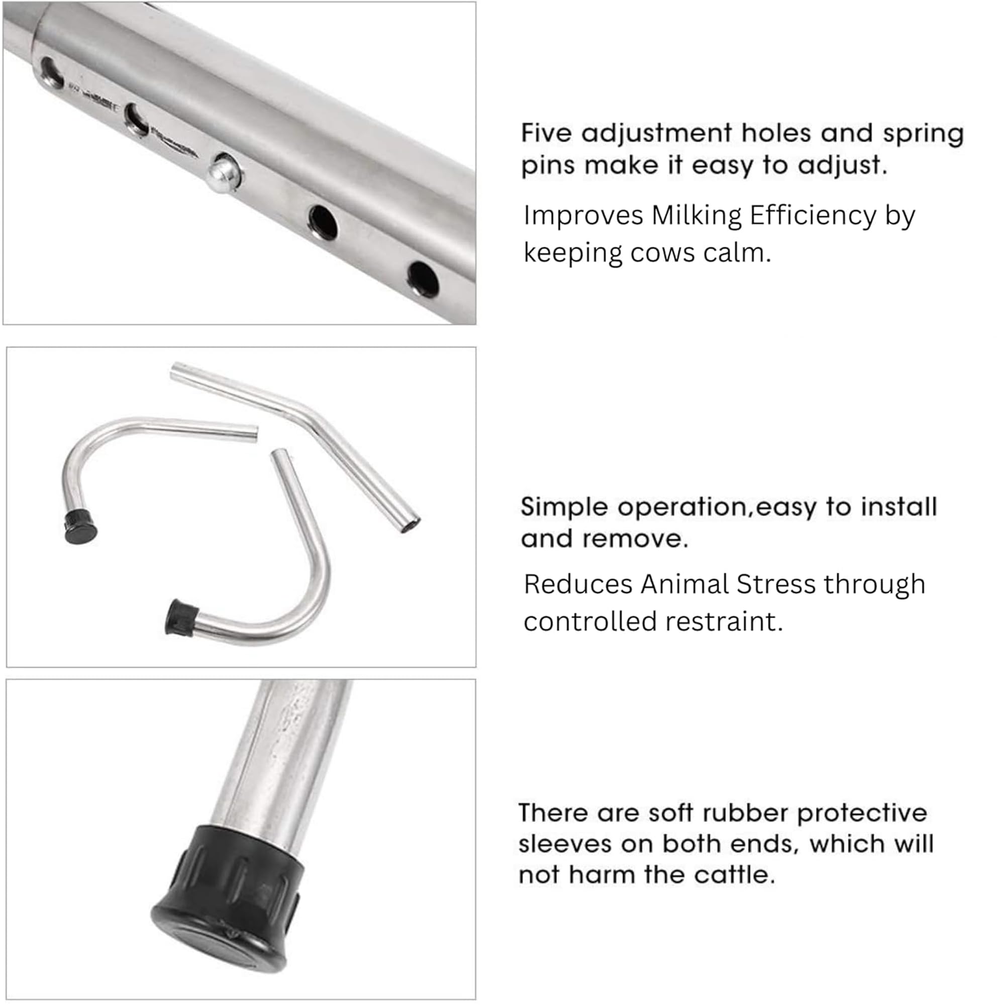 Cow Kick Bar - Dairy Farm Safety Restraint -2 Cow Kick Bar - Dairy Farm Safety Restraint -2