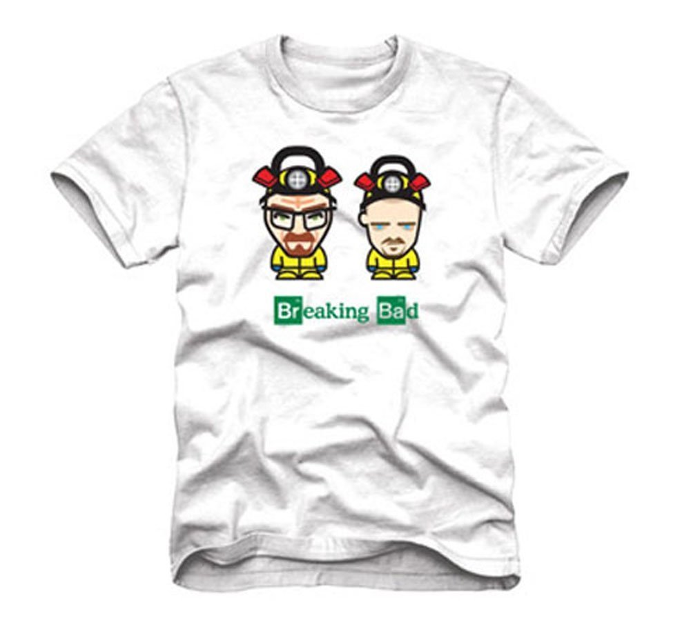 Breaking Bad Walter White Jesse Pinkman Cartoon Shirt