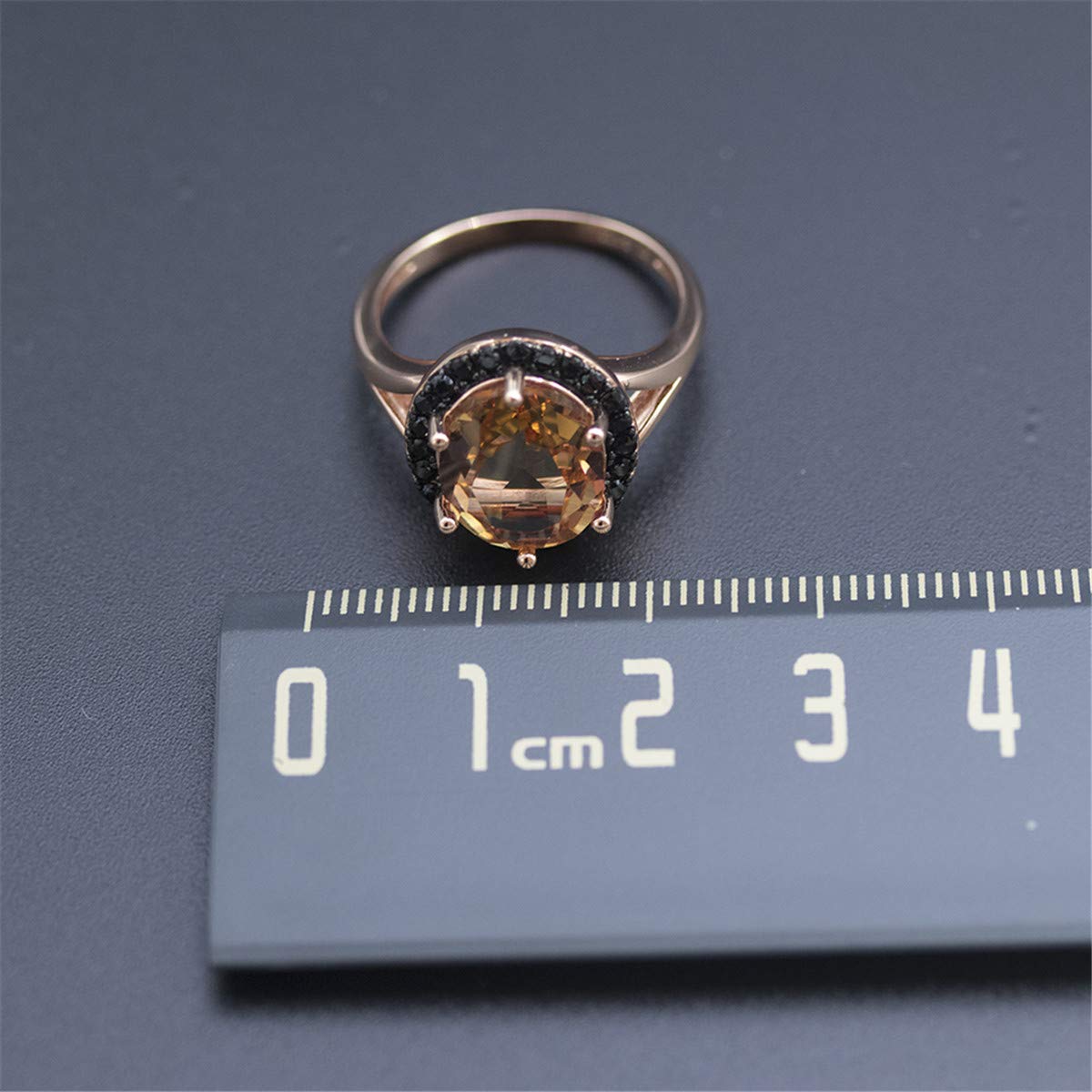 Anello Sultanit che cambia colore in argento Sterling 925 Nano Diaspore Gemma Belle Gioielli Nozze Halo Anelli per le Donne Regalo di Natale