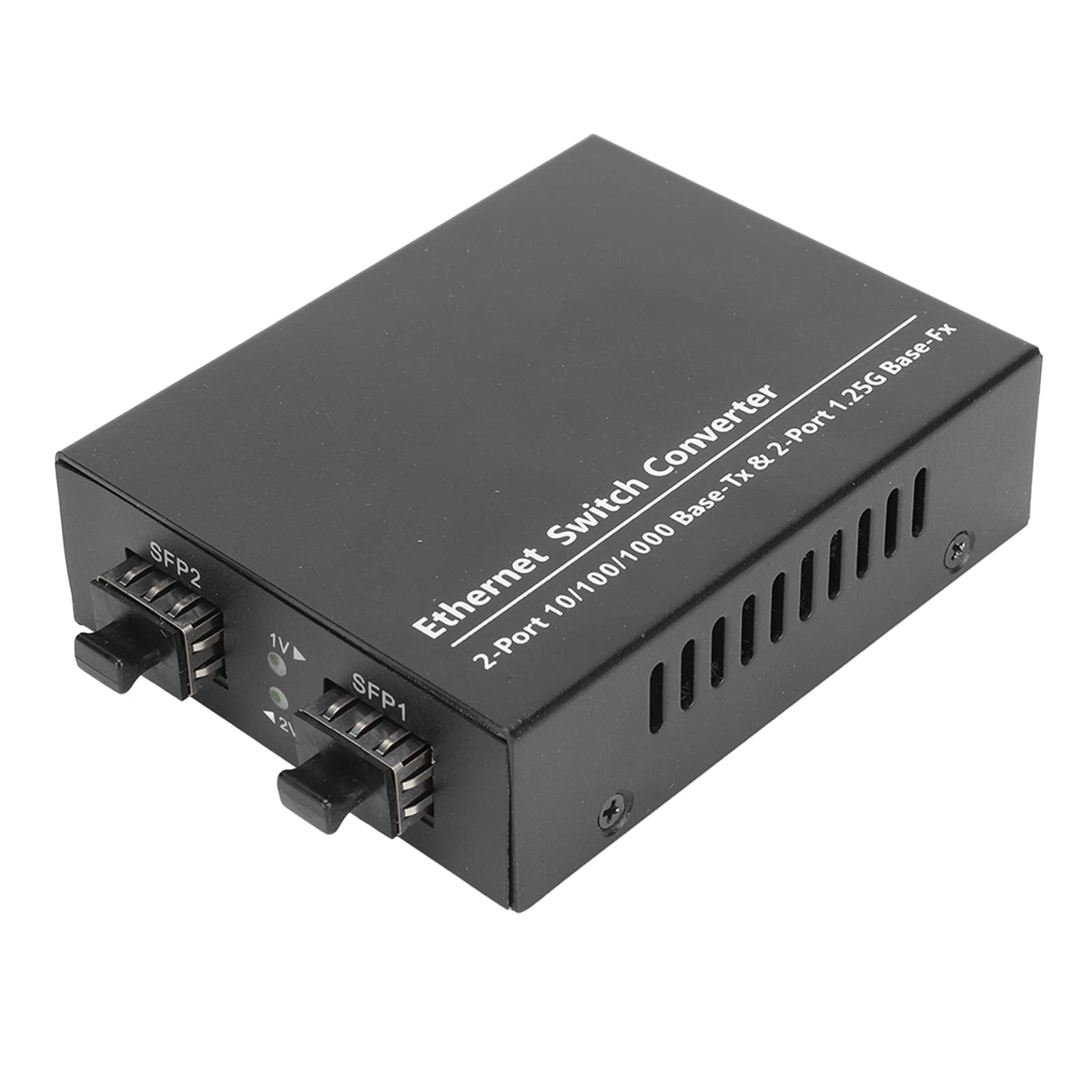 Bewinner Convertisseur de Média Fibre Multimode, Convertisseur de Média Fibre Gigabit SFP vers RJ45, Convertisseur Fibre vers Ethernet MePlug and Play Fibre Multimode, compatibilité