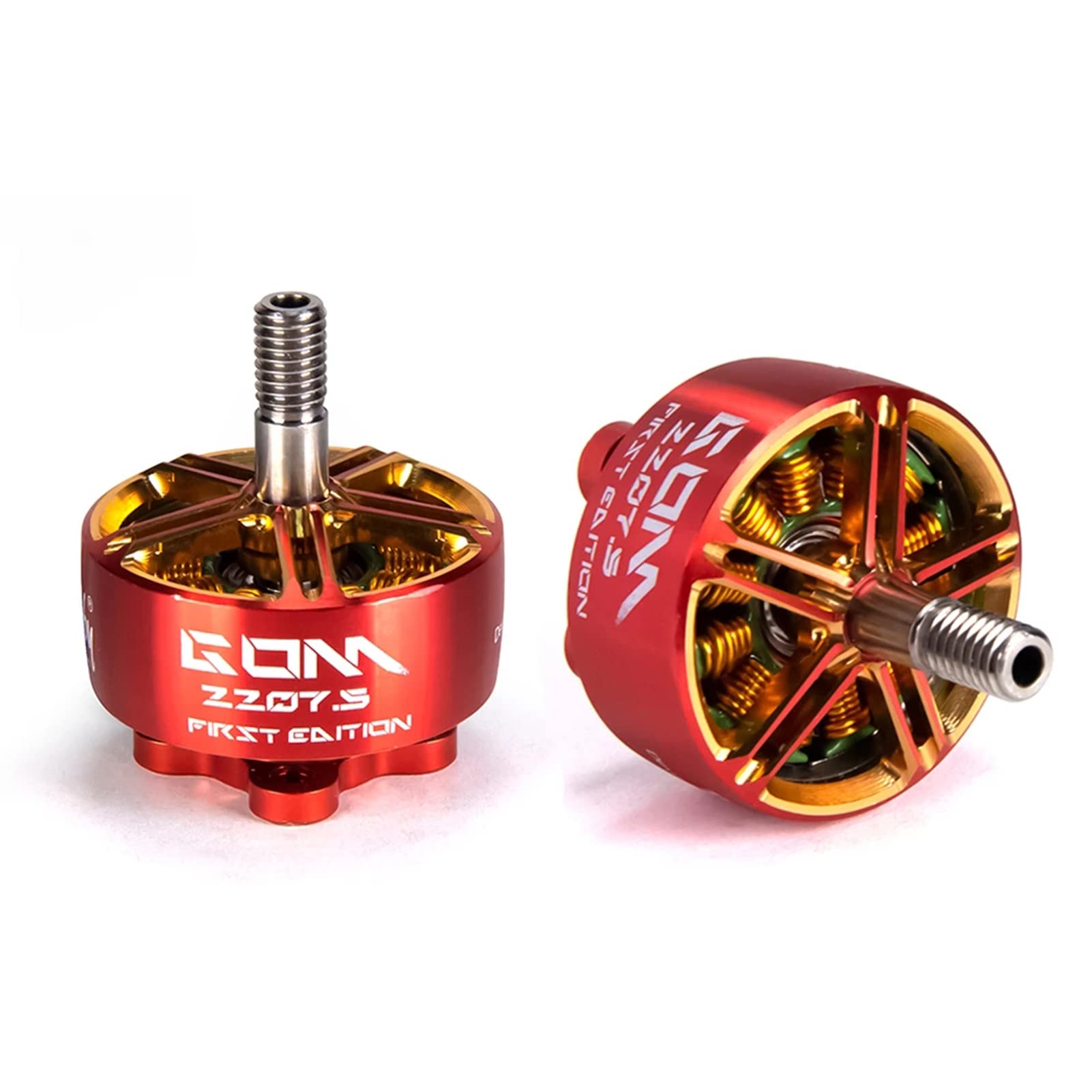 HUIOP GOM 2207.5 2500KV Motore brushless 4 pezzi per FPV RC Drone,Motore senza spazzole da 2500 KV