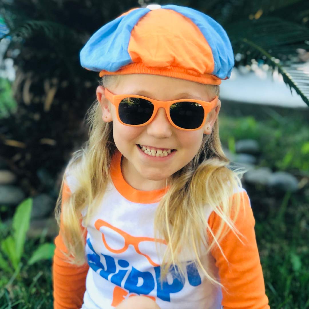Blippi T-shirt Kids Boys Peutdlers Cartoon Navy Korte Mouw Top 18-24 Maanden