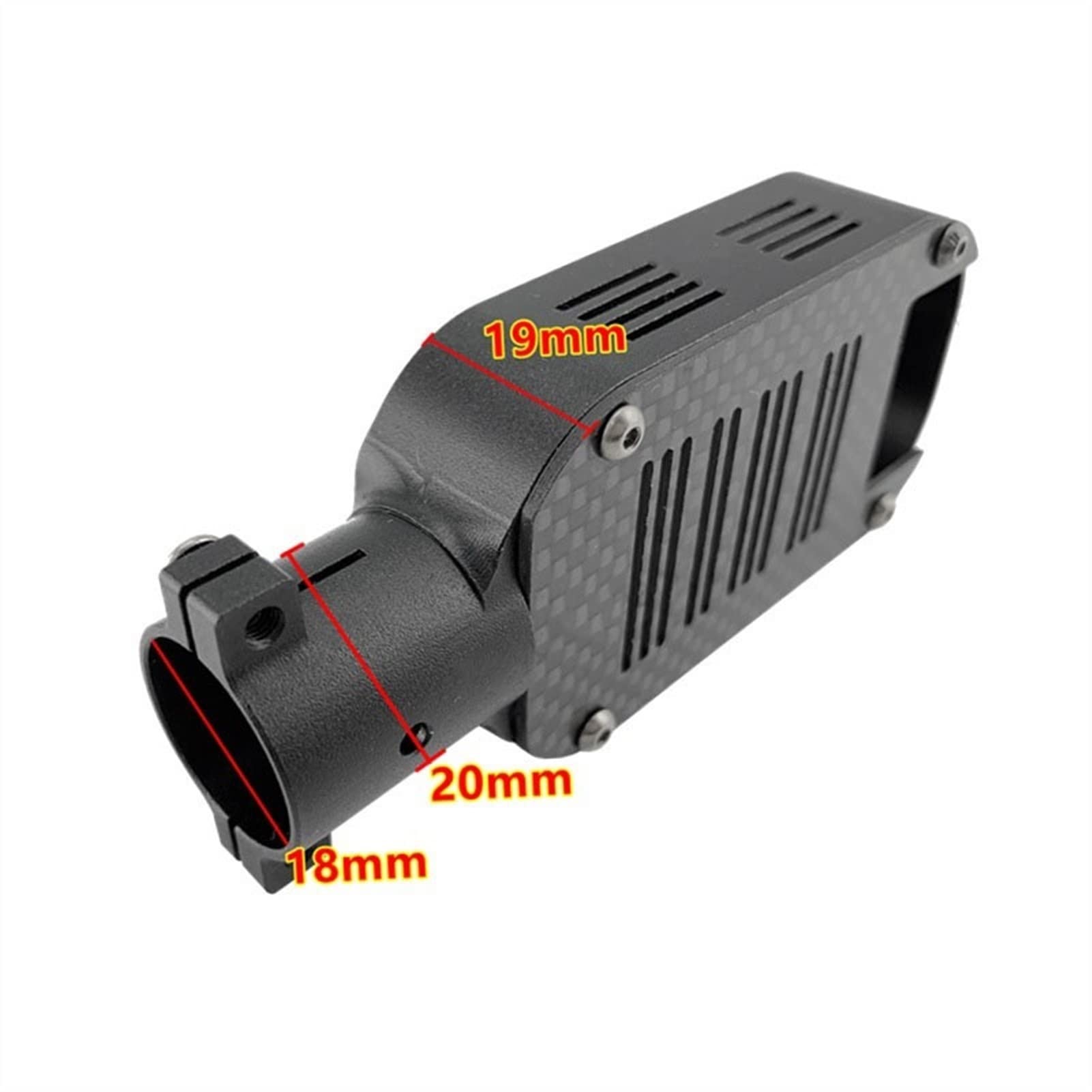 Drone 3508/4112/5010 Supporto Motore Sedile Motore Staffa di Supporto Motore Adatto a 18mm Kit Tubo in Fibra di Carbonio Pezzo di Ricambio for RC Multicopter Quadcopter Drone Accessori Par