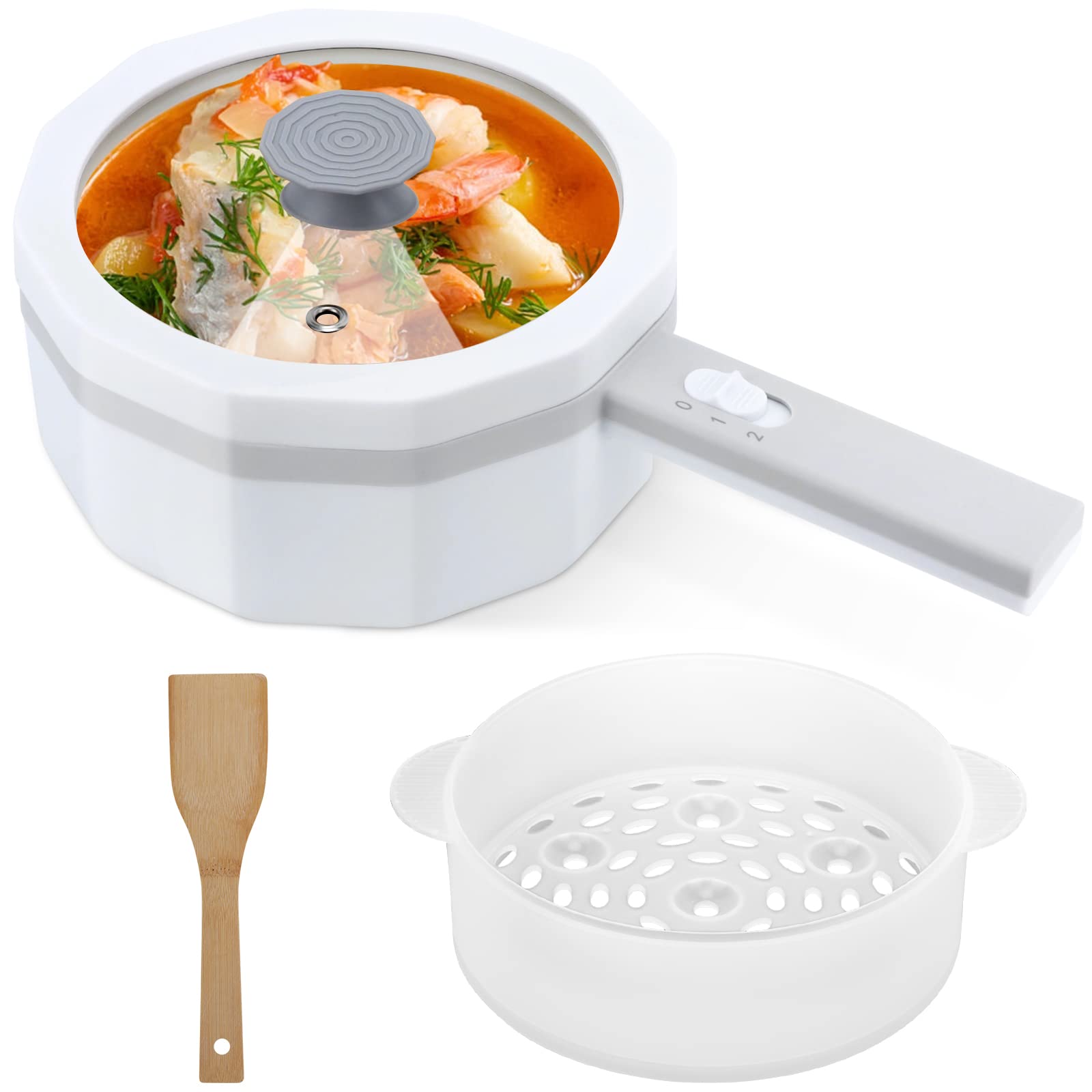 Vocha Elektrische Hot Pot Sauspan, 1,5 L Mini