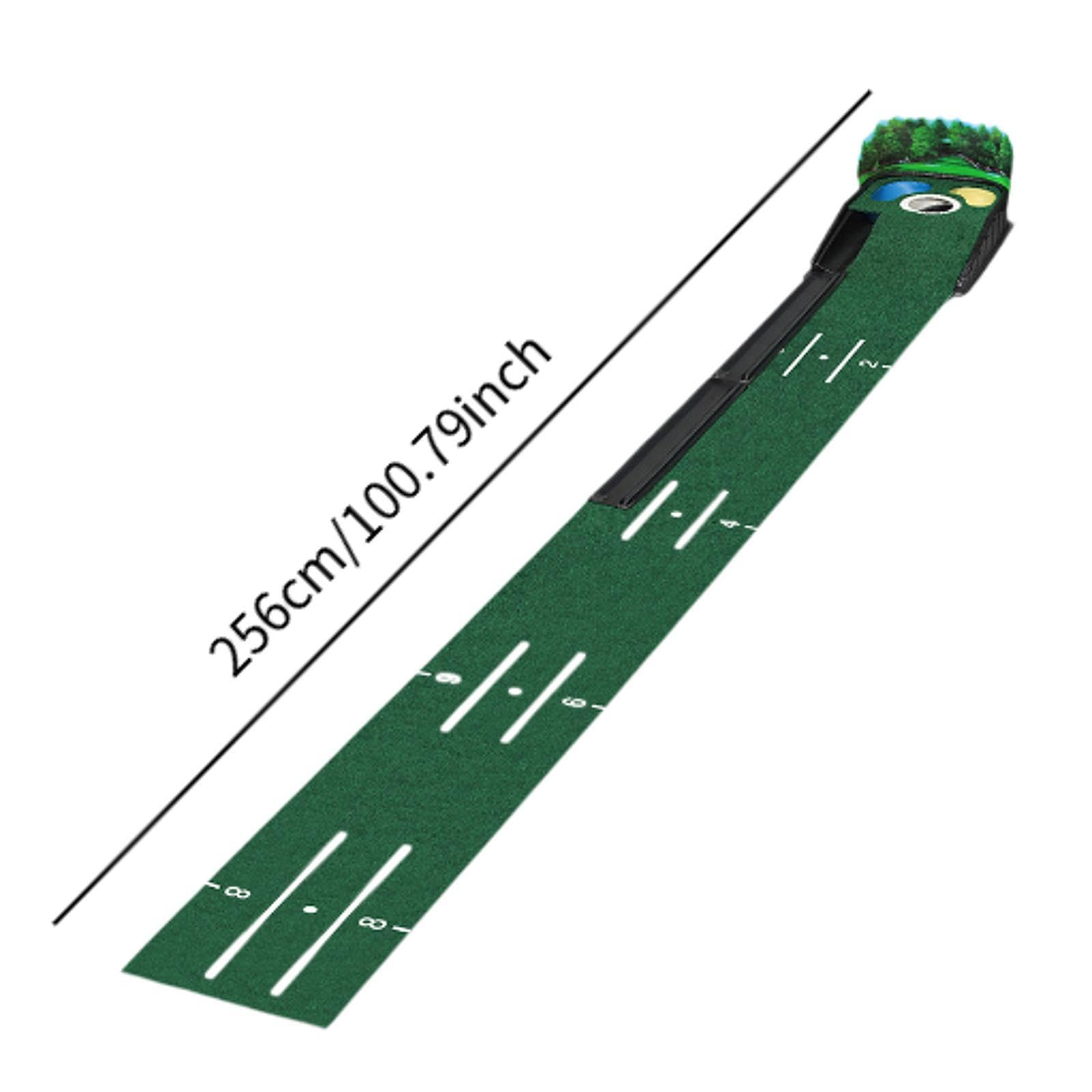 Tapis de Putting de Golf, entraîneur de Putter de Golf, Tapis de Putting de Golf, Tapis de Frappe de Golf améliorant Les compétences de Putting, Tapis