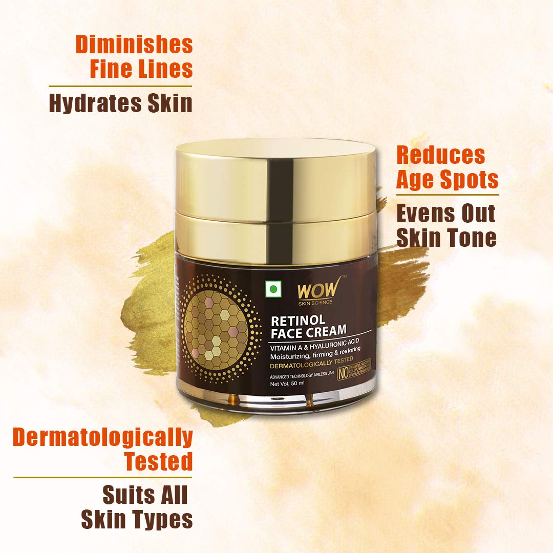 WOW Skin Science Retinol Gesichtscreme für alle Hauttypen 50 ml - Bild 3 von 8