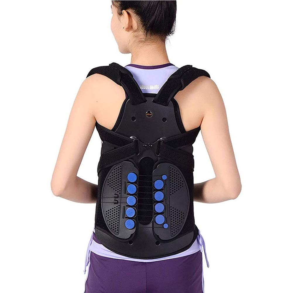 Buy SXFYGYQ Back Brace Posture Corrector, Adjustable Thoracolumbar Fixed Orthosis Cervical