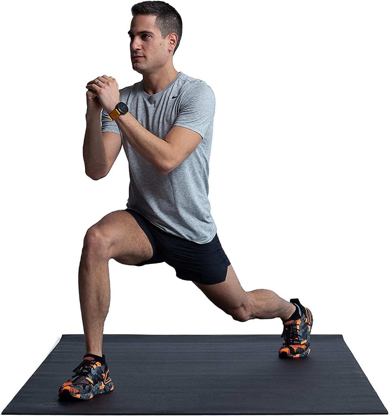 Tapete para ejercicio y gimnasio antiderrapante antideslizante | Extra grande y grueso | Fitness Mat UCAN | Entrenamiento en casa, pesas, crossfit para uso rudo