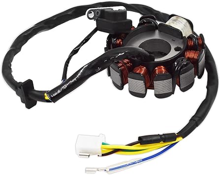 LABLT 11 Pole/Coils Ignition Stator Magneto Performance for 125CC 150CC GY6 Scooter Engines with DC System Taotao Scooter