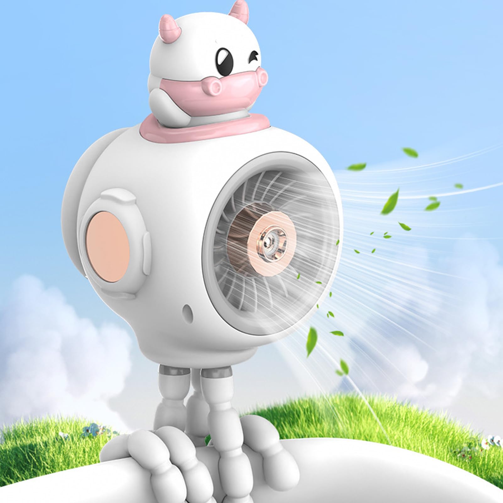 Ventilatore Rinfrescante Per Passeggino Ventilatore Rinfrescante Per | 3 Velocità Regolabili, Alimentazione USB E Design Compatto Per Shopping, Campeggio, Auto E Viaggi All’Aperto