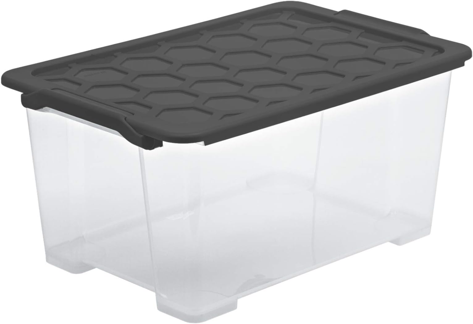 Rotho Agilo Aufbewahrungsbox 55l, Kunststoff, Transparent : Amazon.de ...